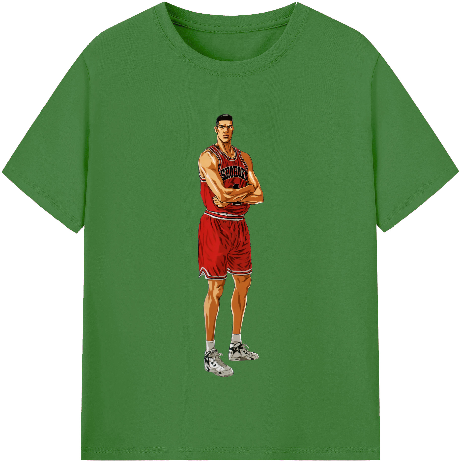 （画像用） SLAM DUNK／スラムダンク レディースカジュアルプリントTシャツ（綿100％）